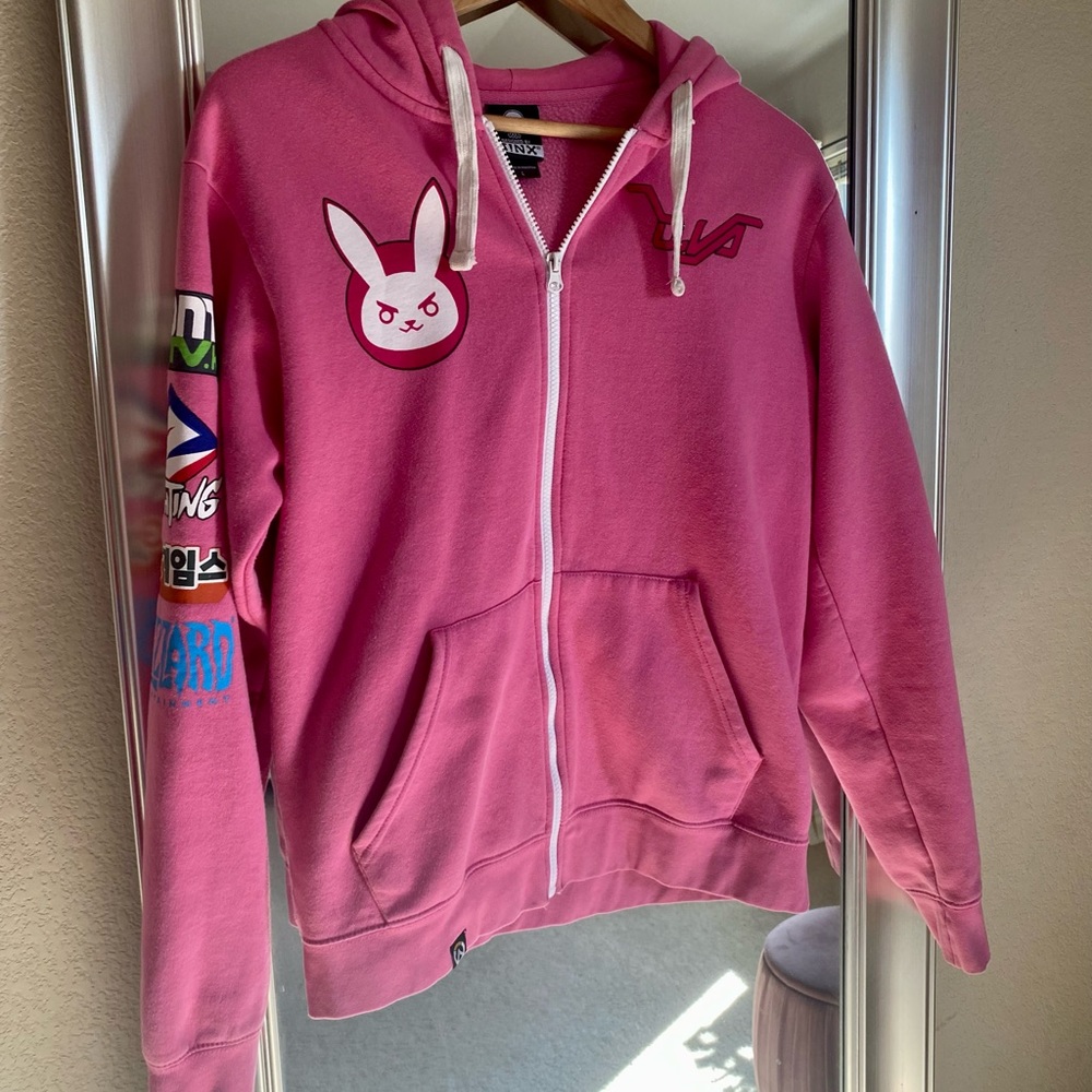 D.va Jinx Hoodie Size Large